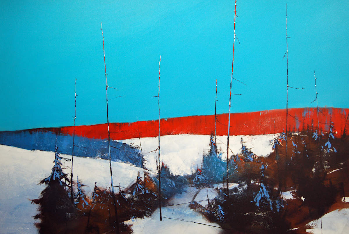 Aqua Sky 2 by David Lidbetter Fine Art, Image 1.