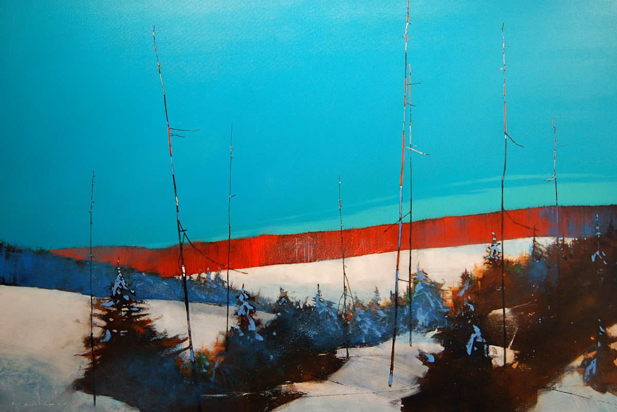 Aqua Sky 3 by David Lidbetter Fine Art, Image 1.