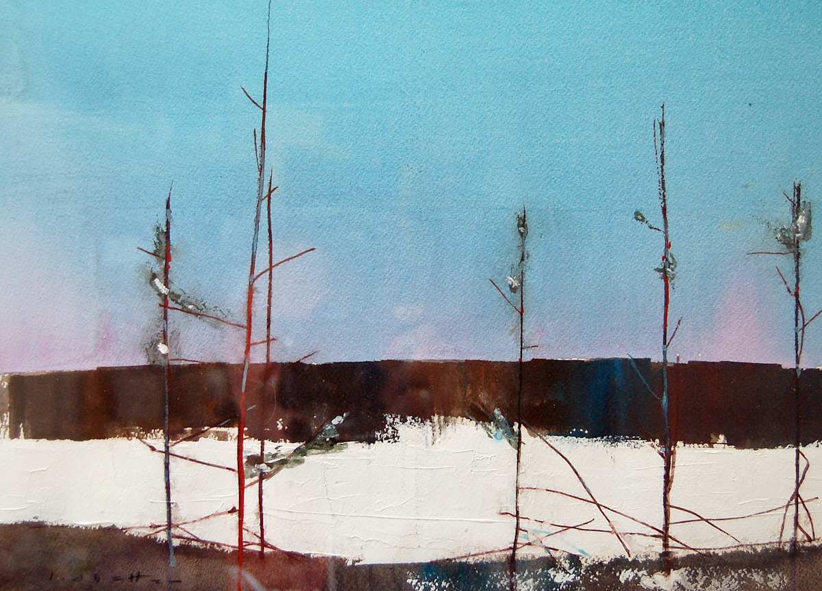 Bare Trees by David Lidbetter Fine Art, Image 1.
