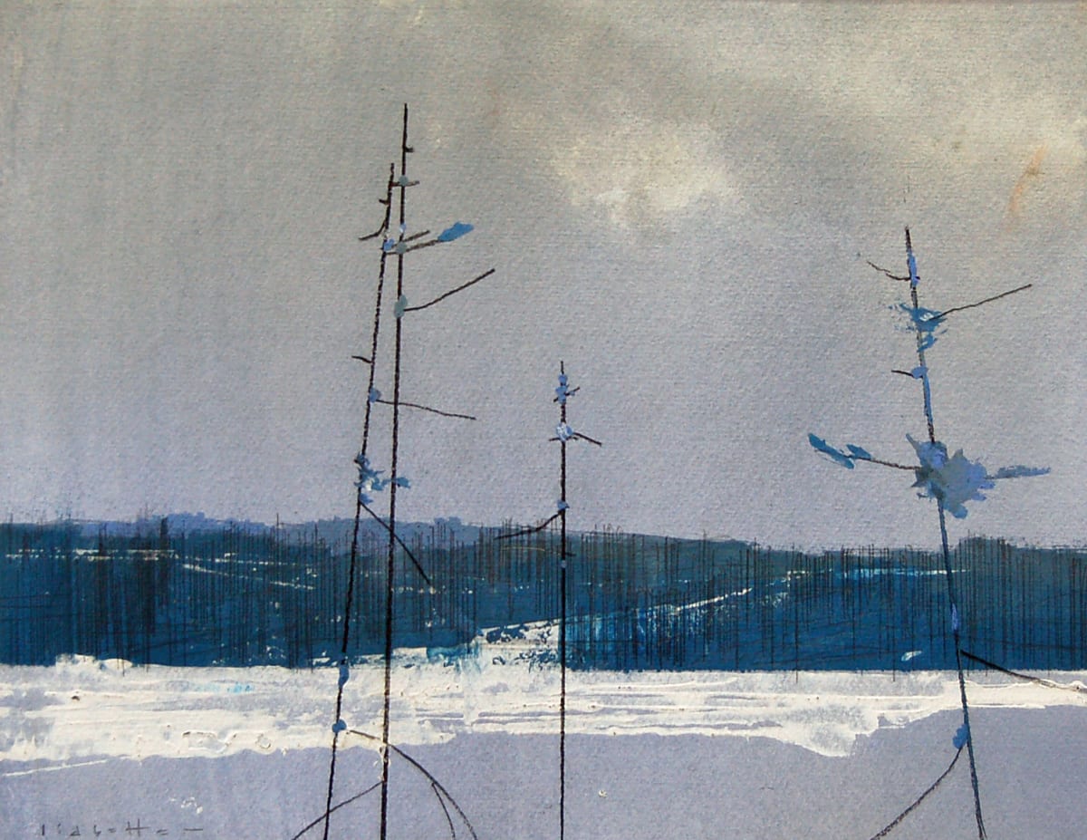 Blue Over Blue by David Lidbetter Fine Art, Image 1.