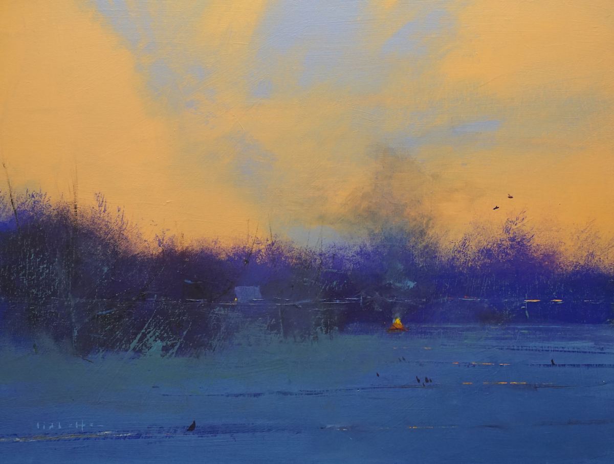 Brush Burning by David Lidbetter Fine Art, Image 1.