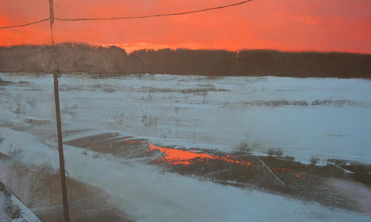 Crimson Dusk by David Lidbetter Fine Art 