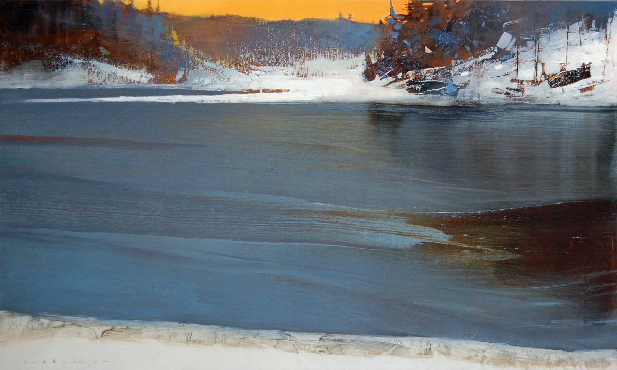 Down at the River Tonight by David Lidbetter Fine Art, Image 1.
