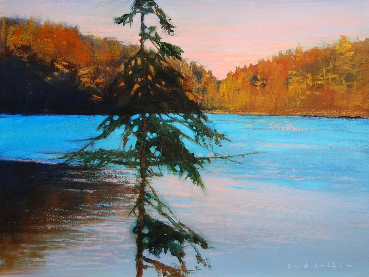Fairy Lake - Algonquin by David Lidbetter Fine Art, Image 1.
