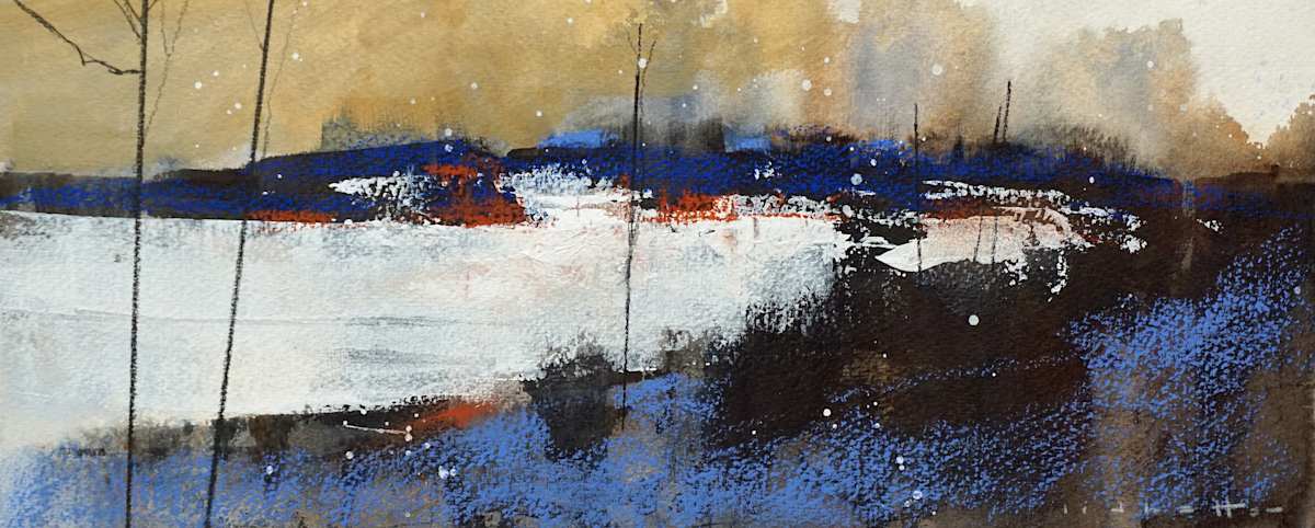 Frozen Silence Sketch by David Lidbetter Fine Art, Image 1.