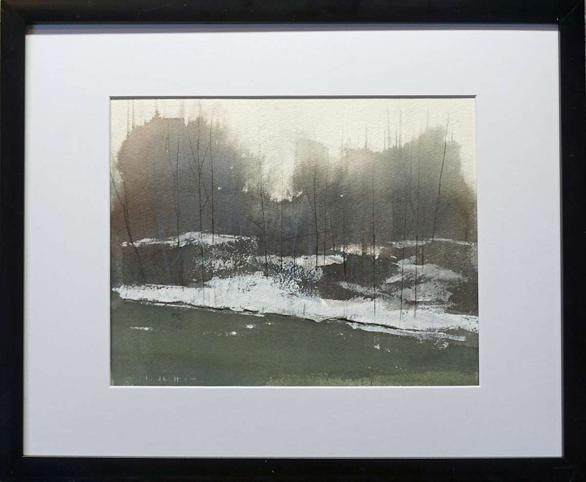 Grey Waters by David Lidbetter Fine Art, Image 1.