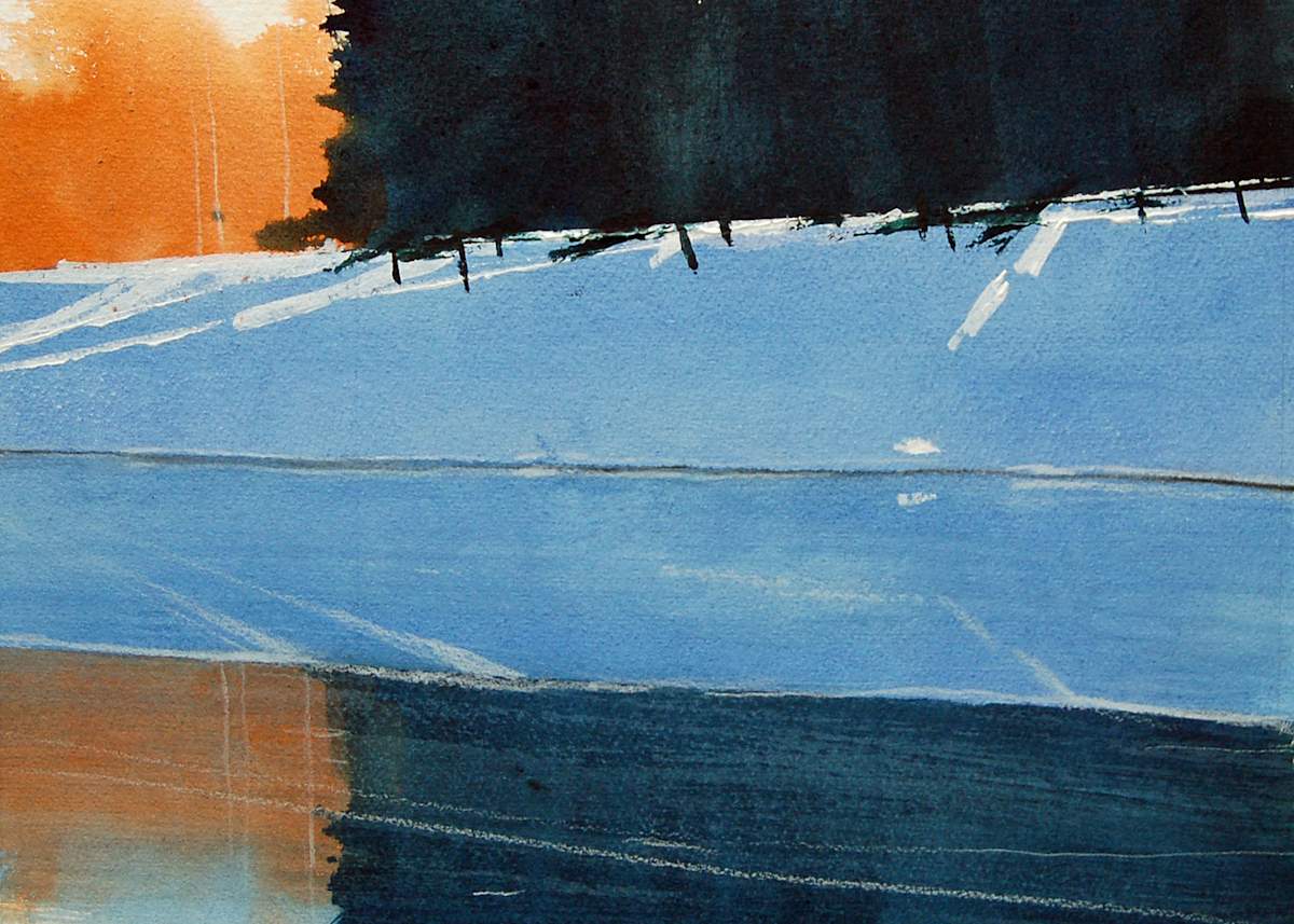 In The Dark Trees by David Lidbetter Fine Art, Image 1.