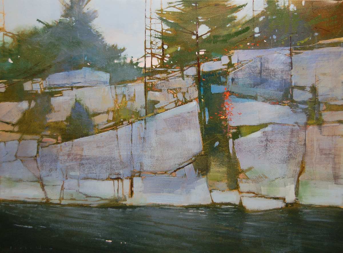 La Cloche Cliff Face, Image 1.