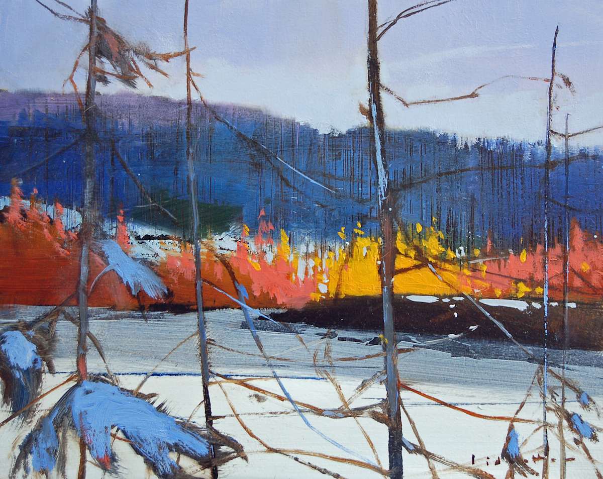 Marsh In Winter by David Lidbetter Fine Art, Image 1.