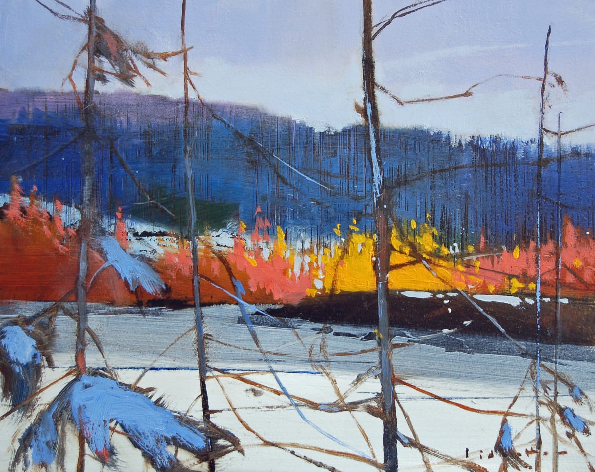 Marsh In Winter by David Lidbetter Fine Art, Image 1.