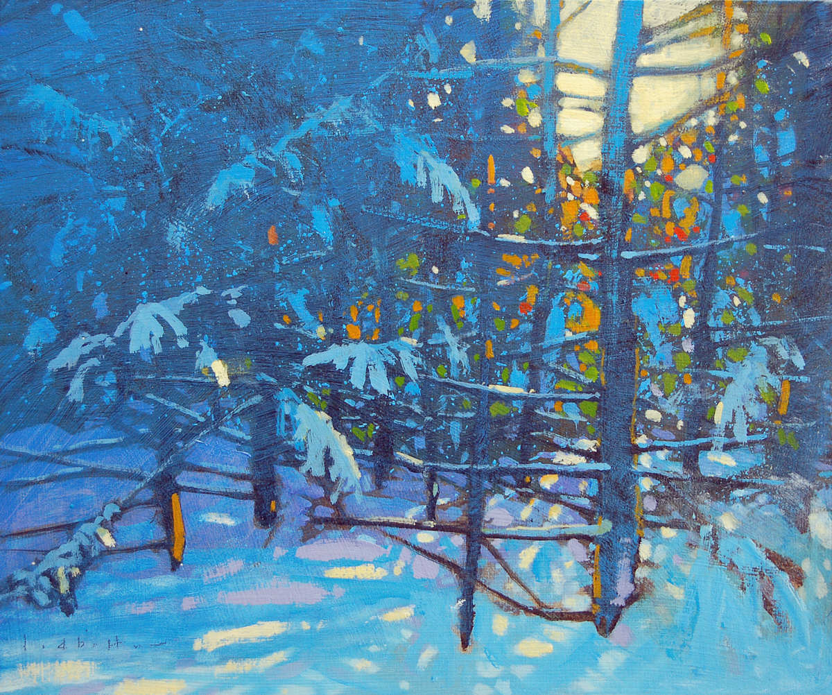 Nocturne Blue Violet by David Lidbetter Fine Art, Image 1.