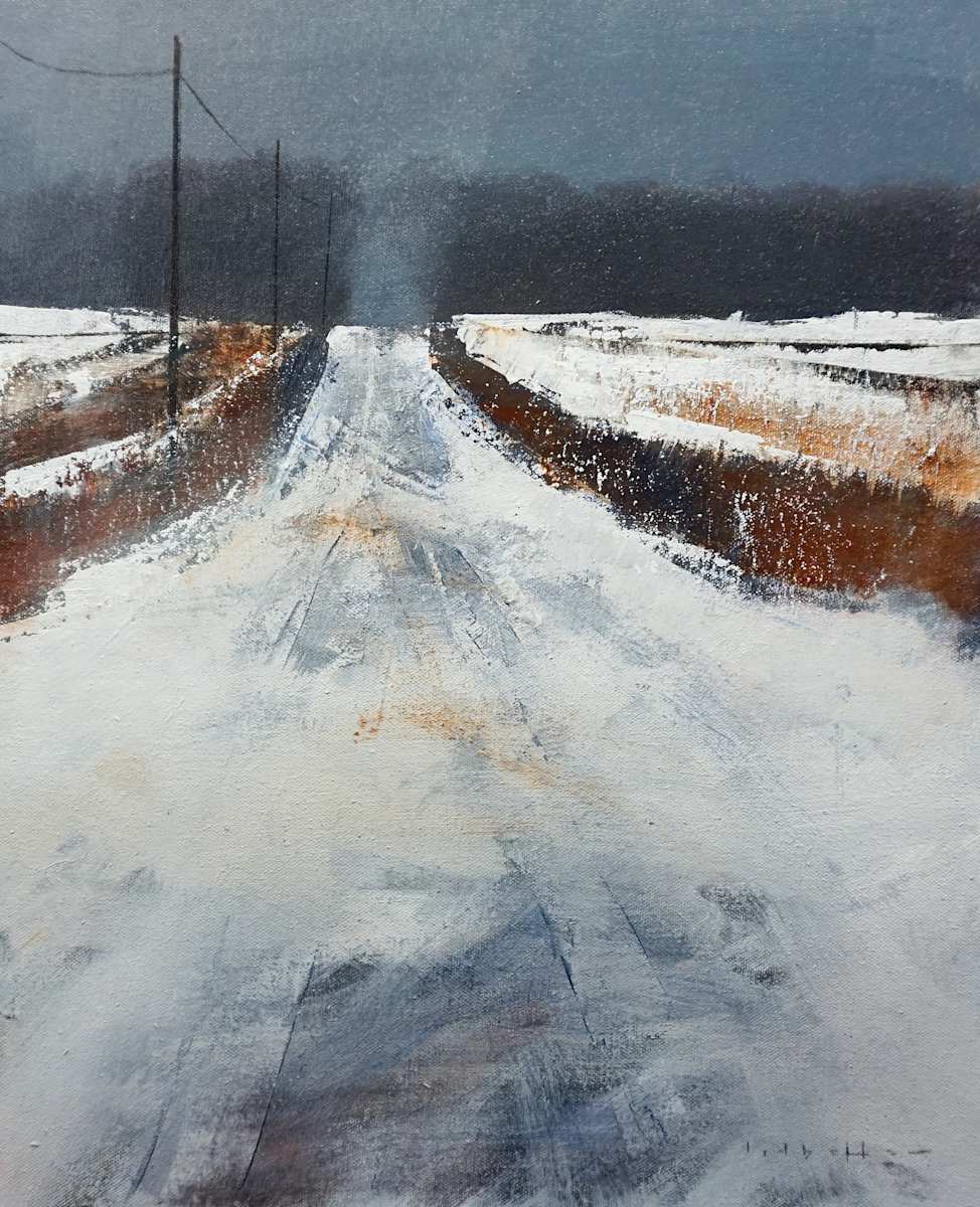 Silent Road 2 by David Lidbetter Fine Art, Image 2.