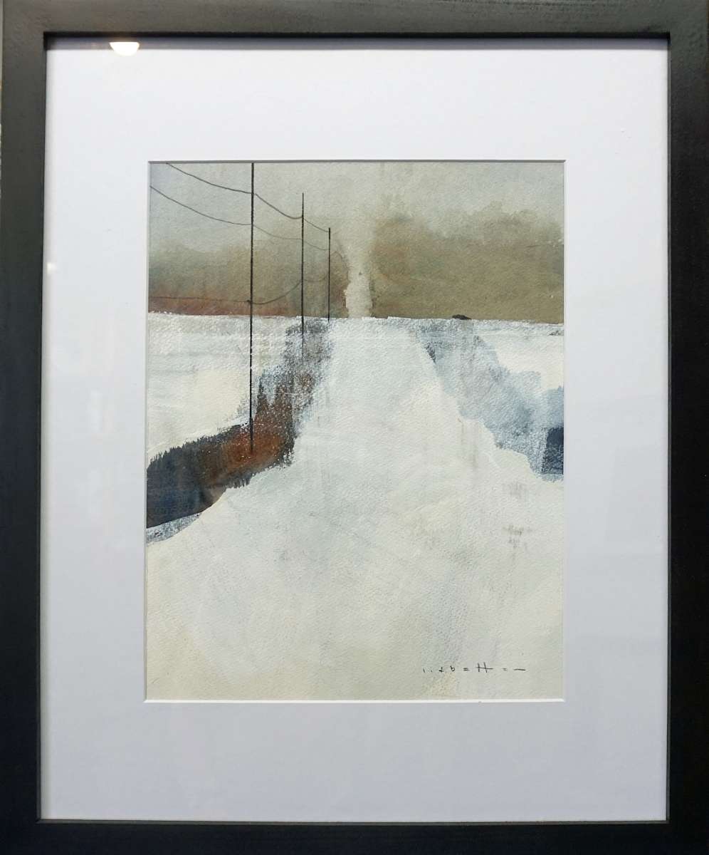 Silent Road Study by David Lidbetter Fine Art, Image 1.
