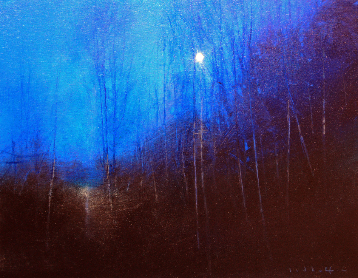 Spring Nocturne by David Lidbetter Fine Art, Image 1.