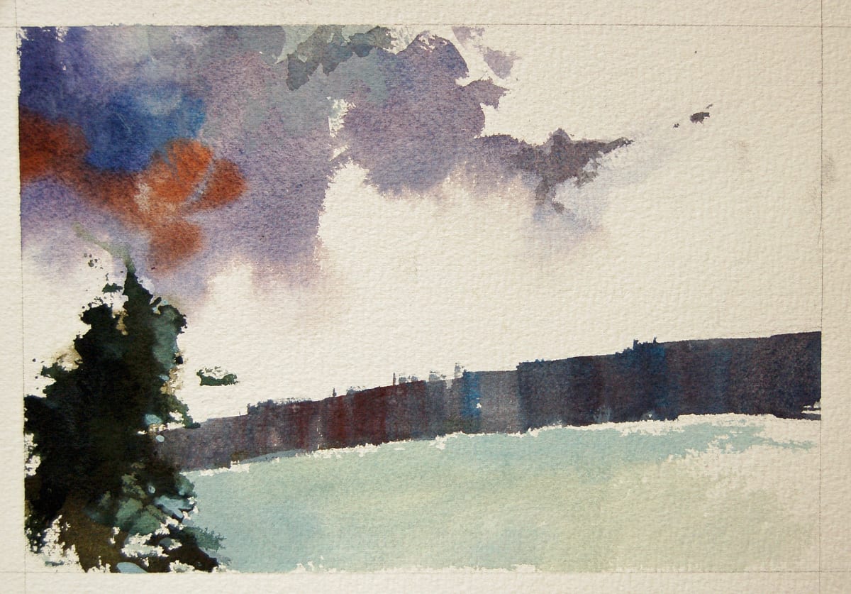 Stunted Pine (study), Image 1.