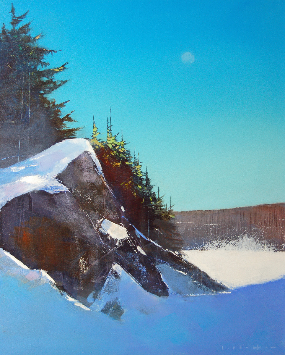 The Moon At Noon by David Lidbetter Fine Art, Image 1.