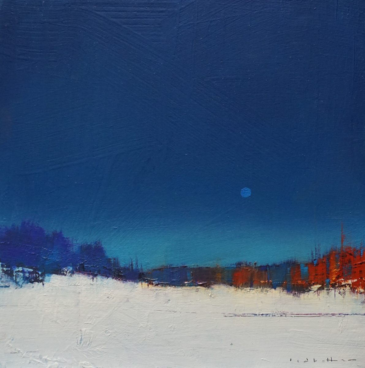 The Moon Knows by David Lidbetter Fine Art 
