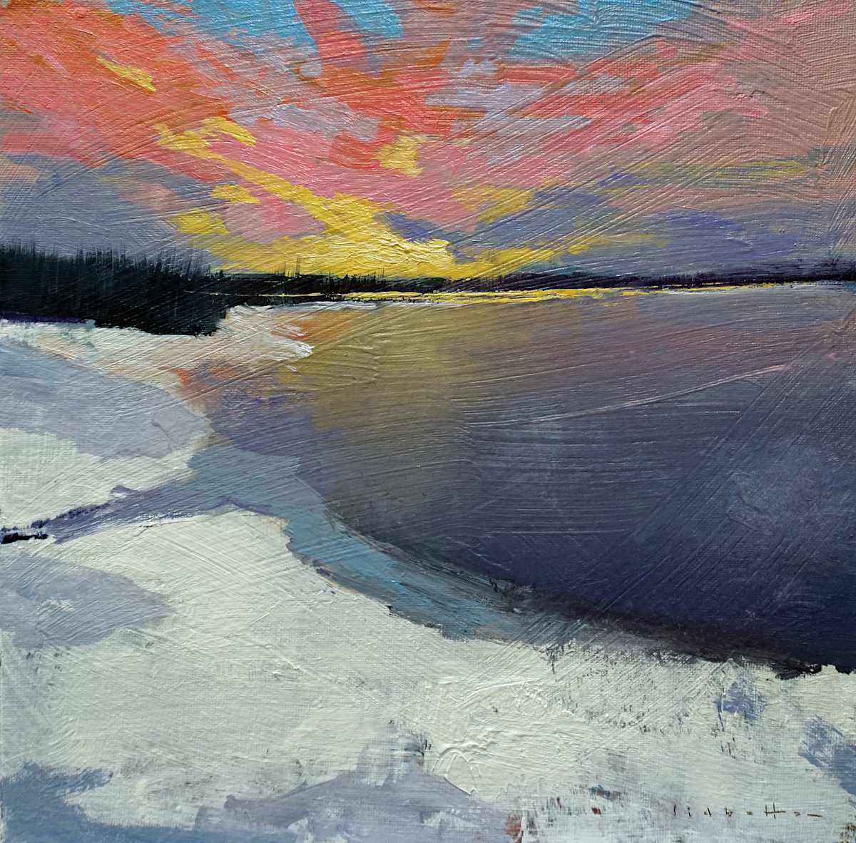 Twilights Edge by David Lidbetter Fine Art, Image 1.