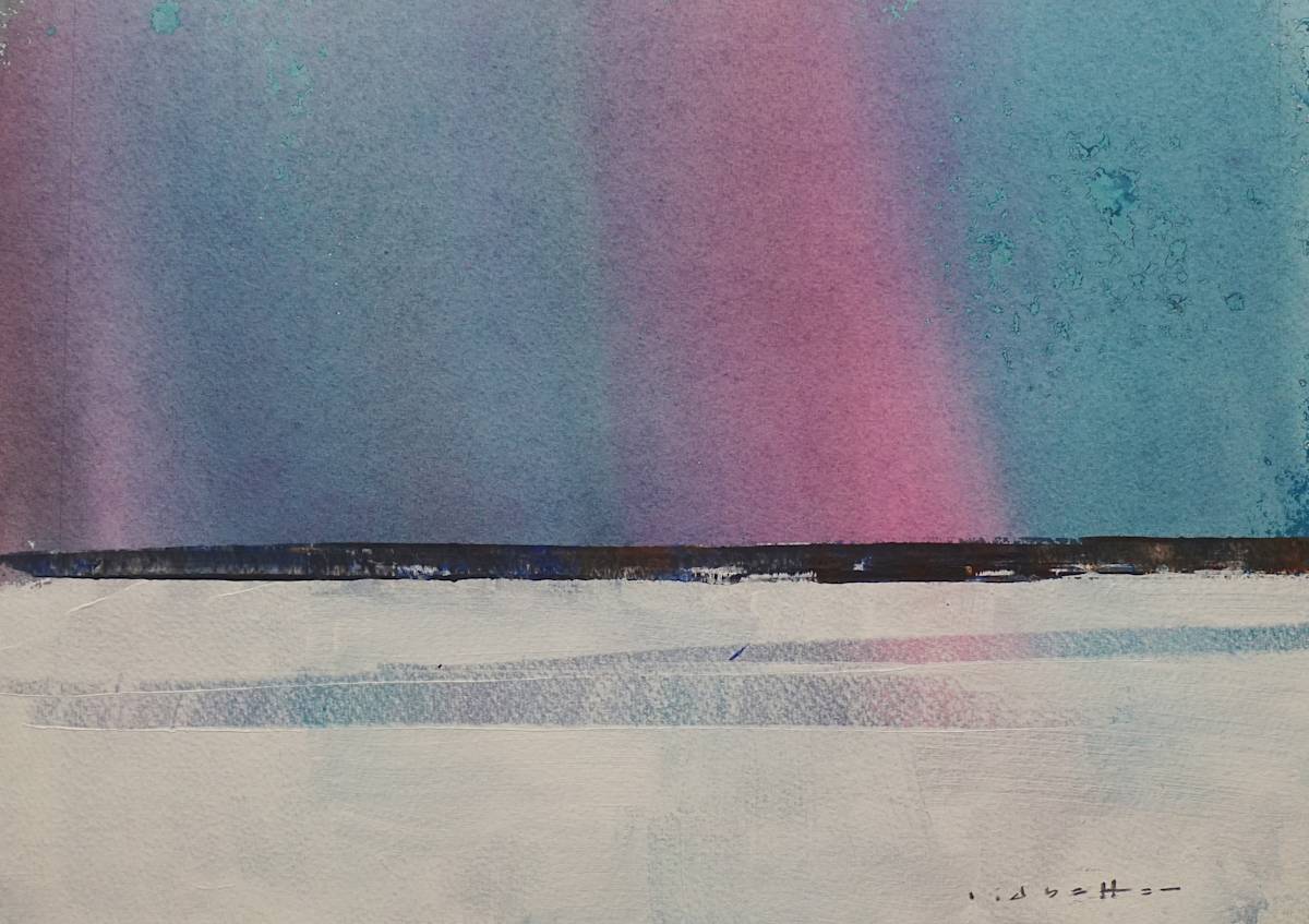 Winter Aurora by David Lidbetter Fine Art, Image 1.