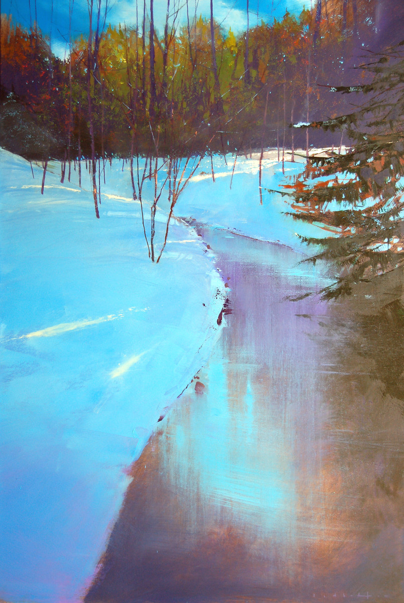 Winter Blues by David Lidbetter Fine Art, Image 1.