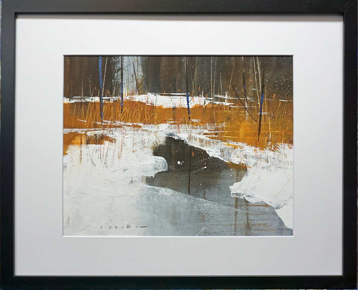 Winter Creek by David Lidbetter Fine Art 