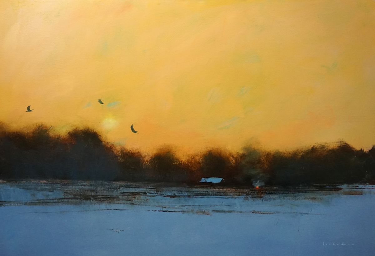 Winter Flight by David Lidbetter Fine Art, Image 1.