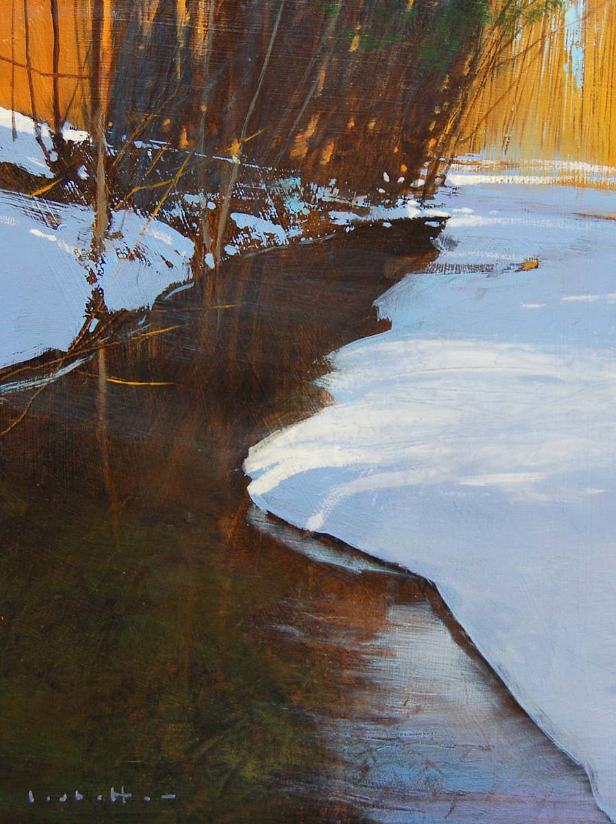 Winter Thaw by David Lidbetter Fine Art, Image 1.