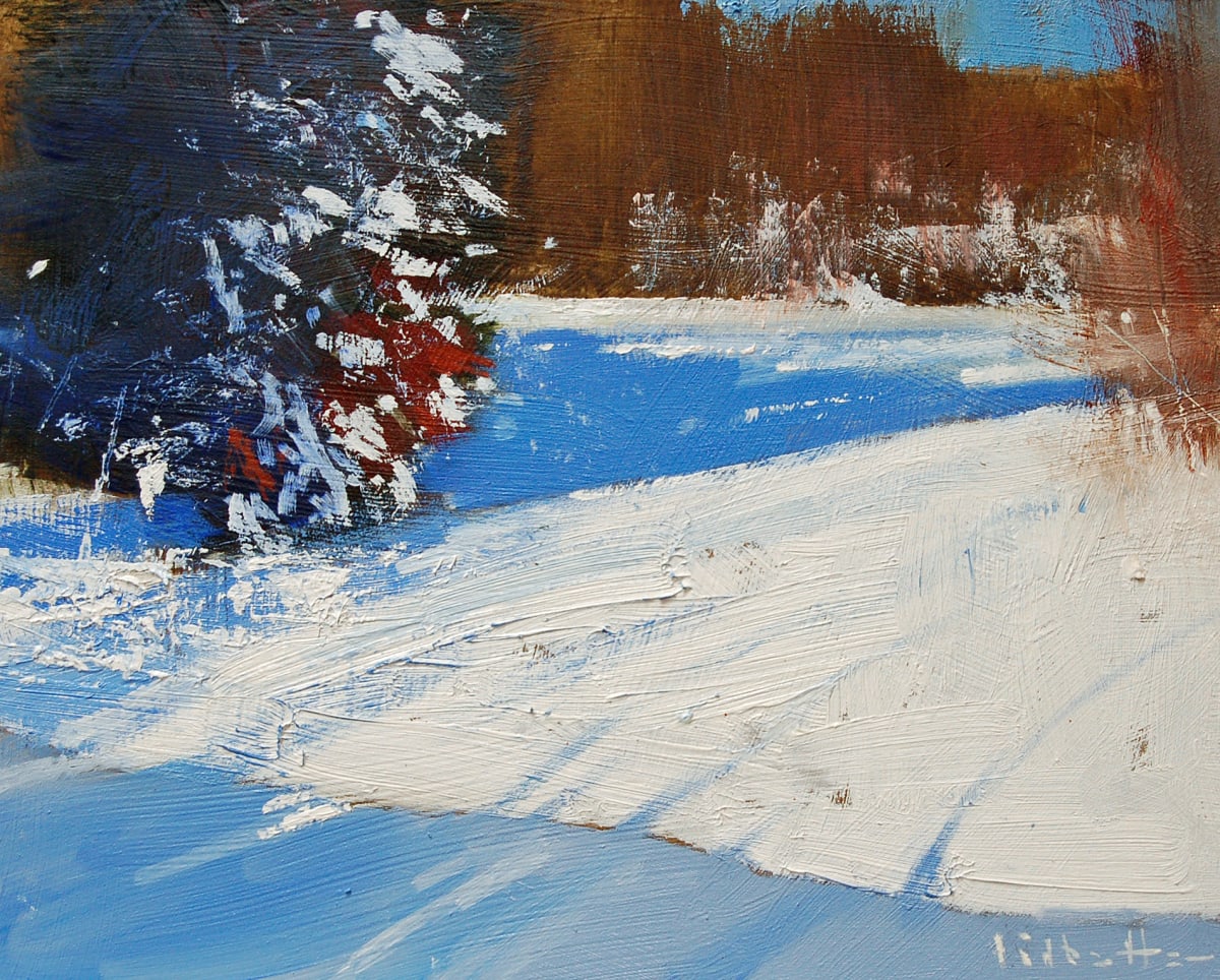 Winters Touch by David Lidbetter Fine Art 