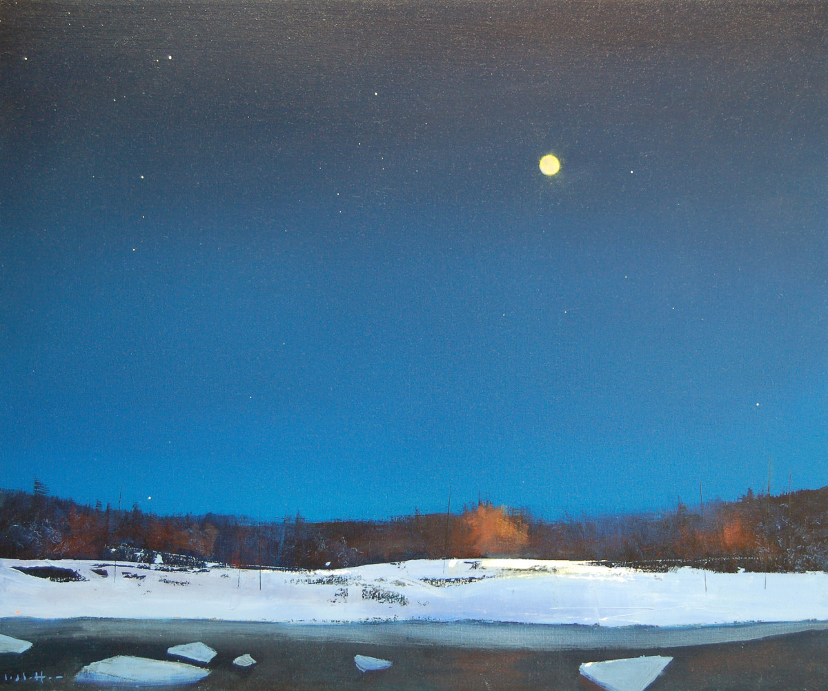 Wolf Moon - January by David Lidbetter Fine Art, Image 1.