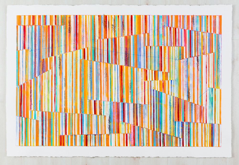 Color Study in Orange Peel by Johanna Boccardo, Image 1.