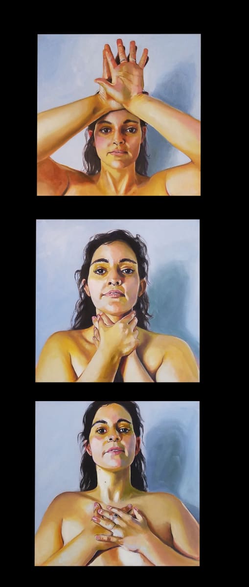 Chakra Series 1-3 by Ellen Starr Lyon, Image 1.