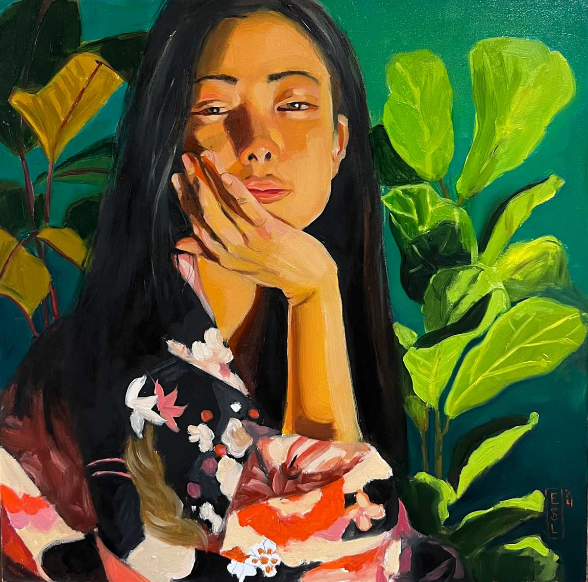 Relaxed Stare II by Ellen Starr Lyon, Image 1.