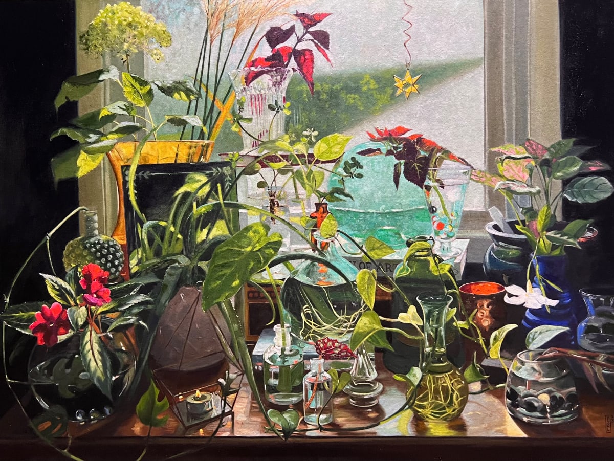 Green Altar I by Ellen Starr Lyon, Image 1.