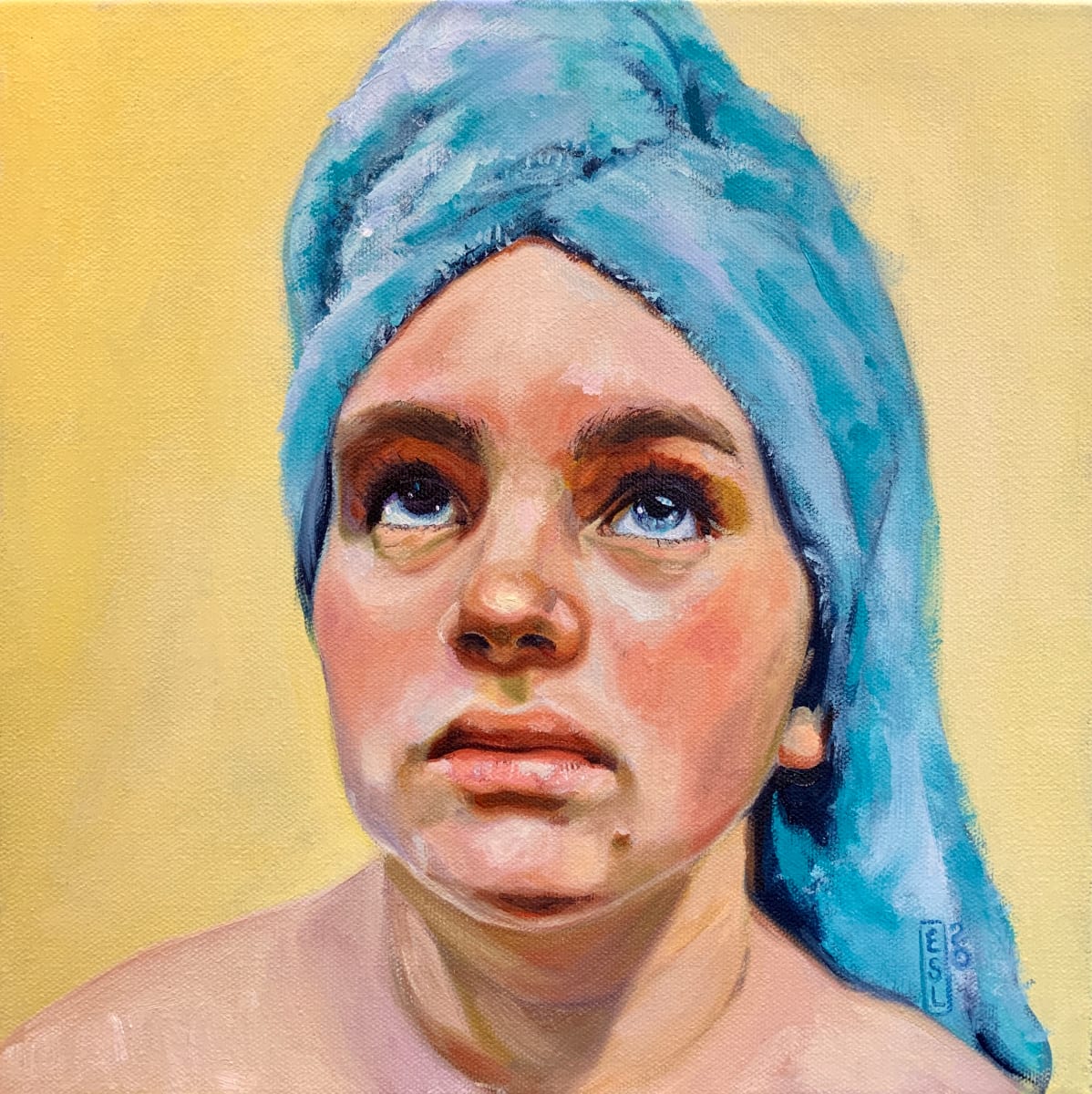 Blue Towel, Image 1.