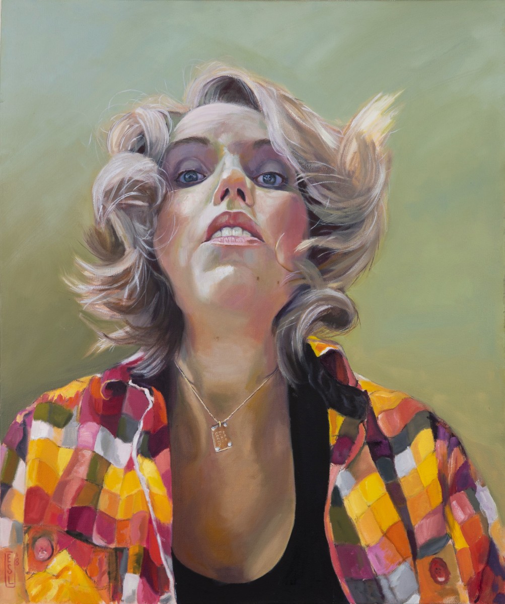 Looking Down on Myself in Borrowed Plaid by Ellen Starr Lyon, Image 1.