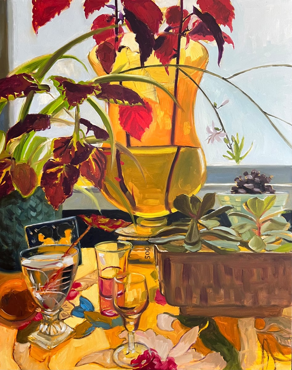 Yellow Altar II by Ellen Starr Lyon 