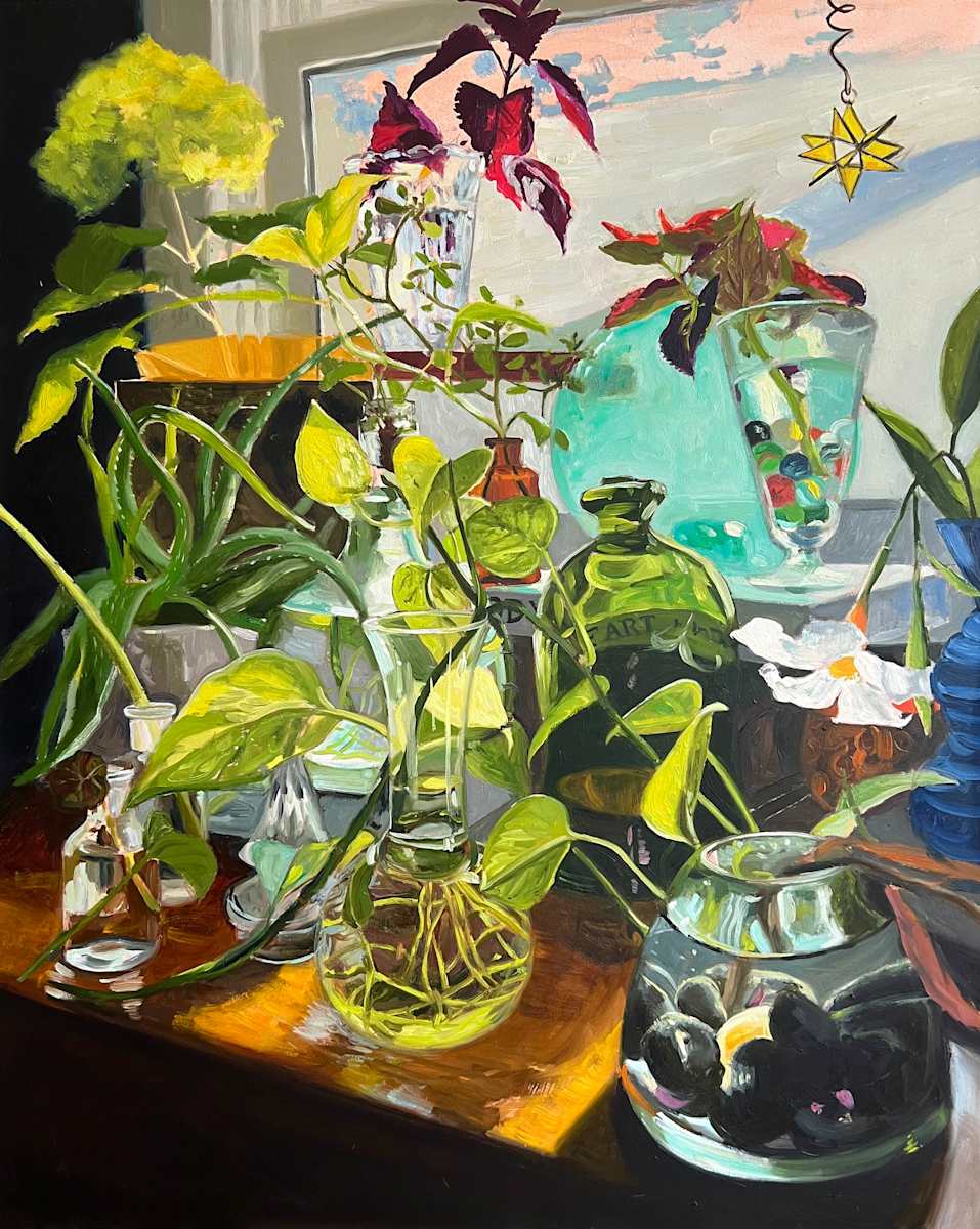 Green Altar II by Ellen Starr Lyon, Image 1.
