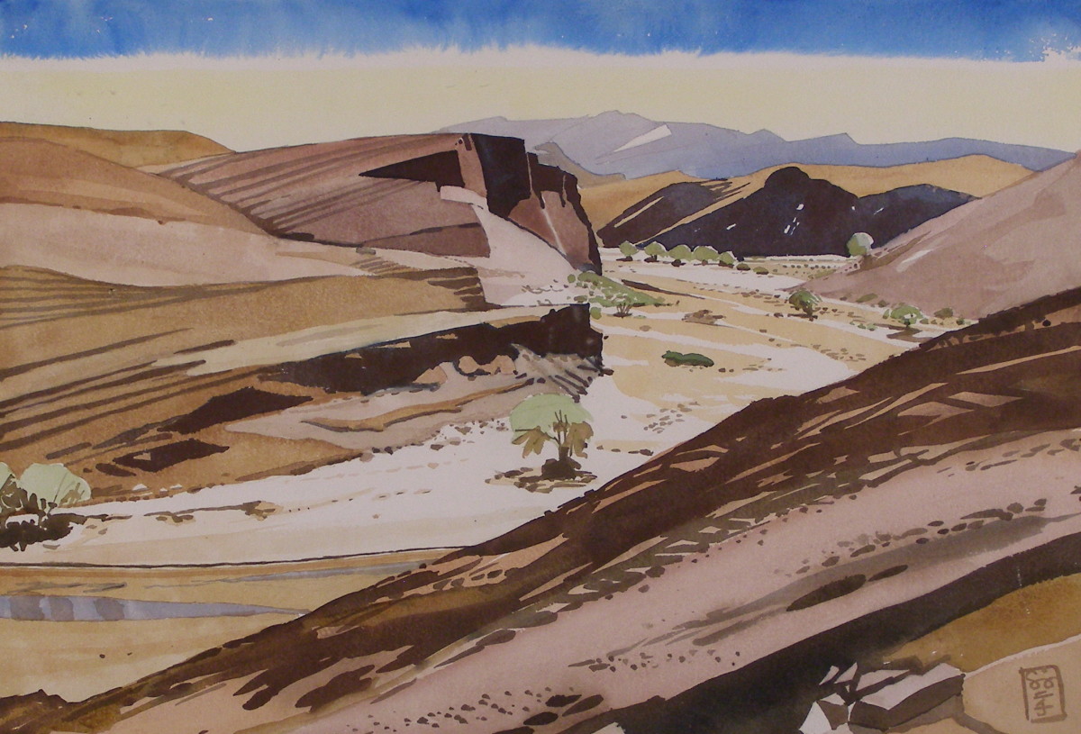 Kuiseb River by Hans Wilreker 