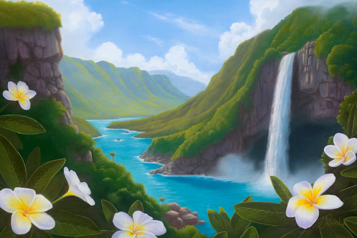 Plumeria Lookout by Michael Provenza, Image 1.