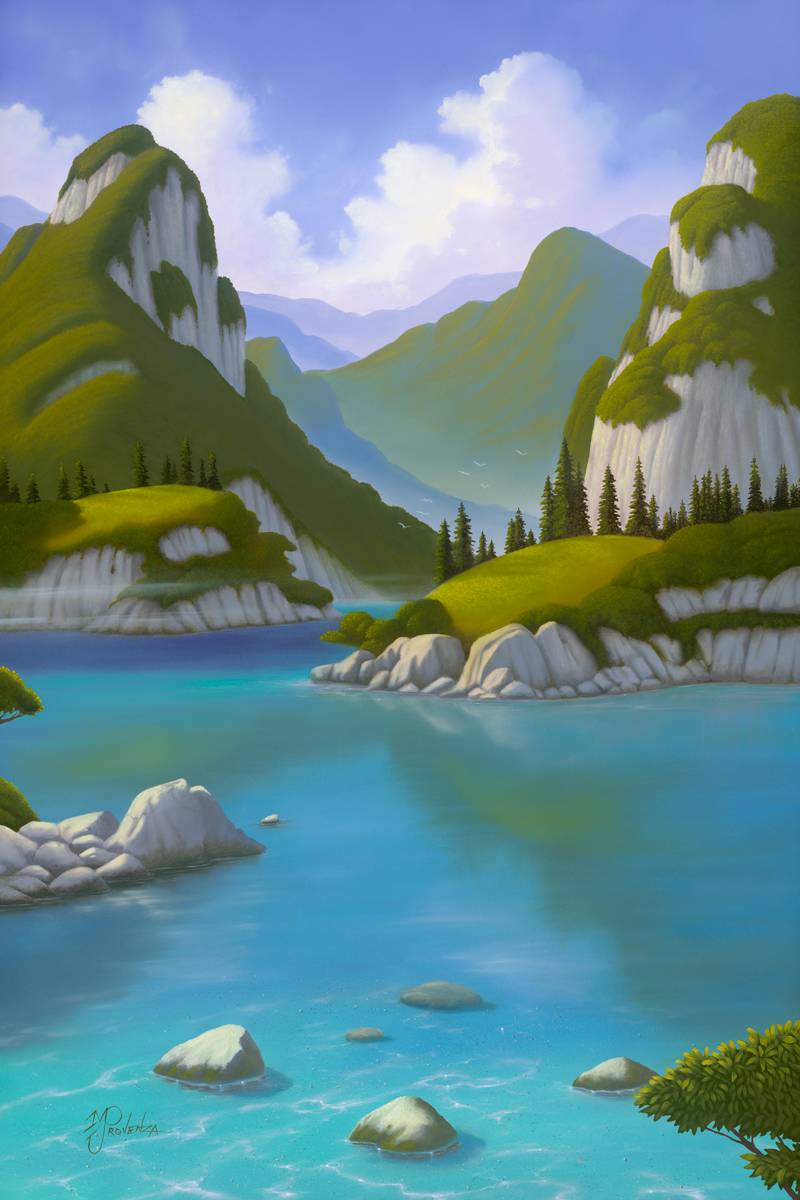 Adventure by Michael Provenza  Image: "Adventure" 36x24 (oil on canvas and limited edition art) by Michael Provenza