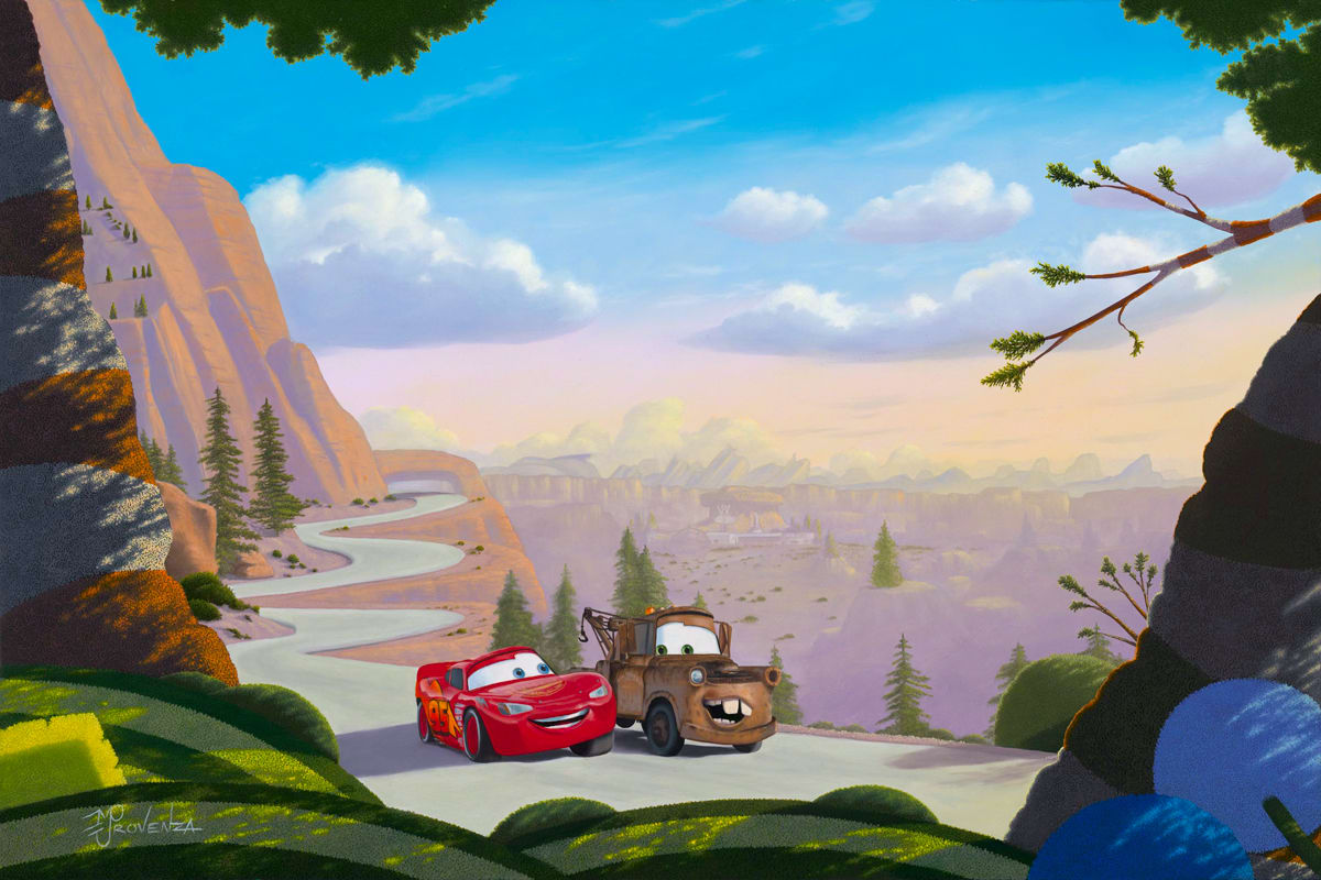 DISNEY A Day's Trip (Cars – Lightening McQueen & Mater) by Michael Provenza, Image 1.