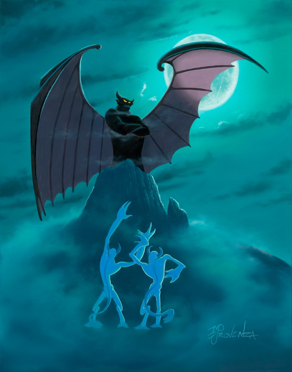 DISNEY Bad Moon Rising (Fantasia – Chernabog) by Michael Provenza 