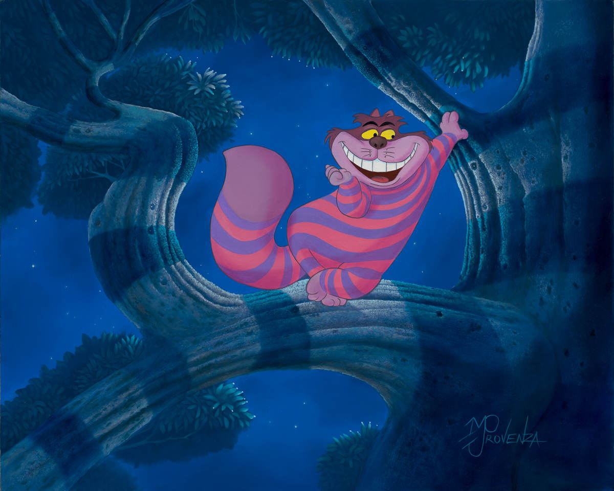 DISNEY Just Like Me (Alice in Wonderland) by Michael Provenza  Image: “Just Like Me” (Alice in Wonderland)16x20 (oil on board) by Michael Provenza © Disney