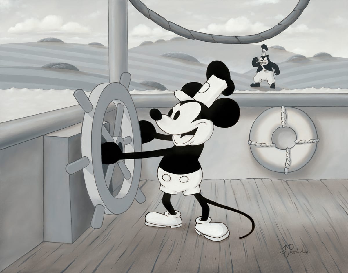 DISNEY The Getaway (Steamboat Willie) by Michael Provenza 