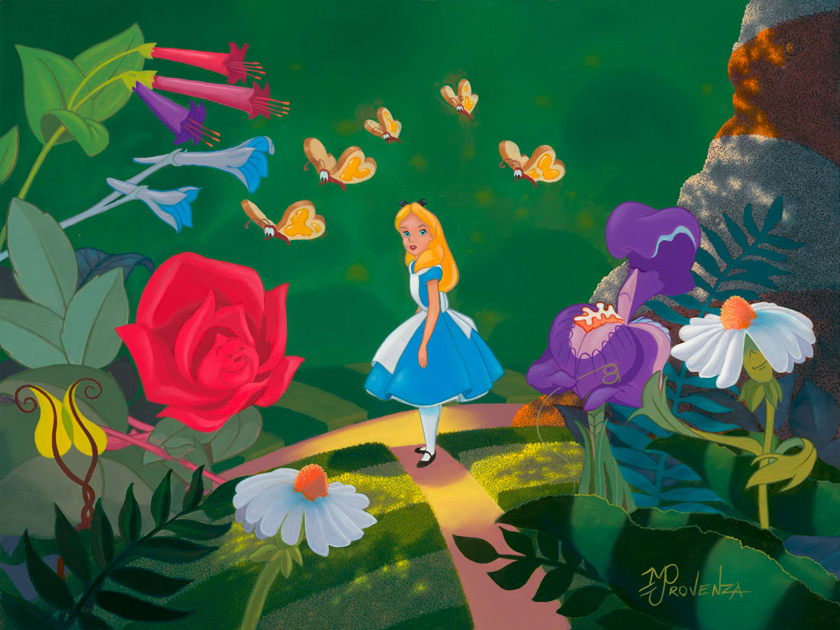 DISNEY When She Was Just That Small (Alice in Wonderland) by Michael Provenza 