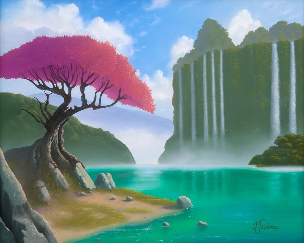 Emerald Dream by Michael Provenza  Image: "Emerald Dream" 24x30 (oil on canvas) by Michael Provenza