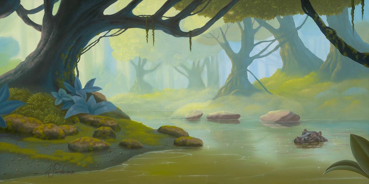 Limitless by Michael Provenza  Image: "Limitless" 20x40 (oil on canvas) by Michael Provenza