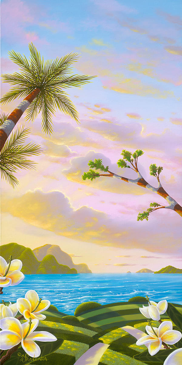 Plumeria Bay by Michael Provenza, Image 1.