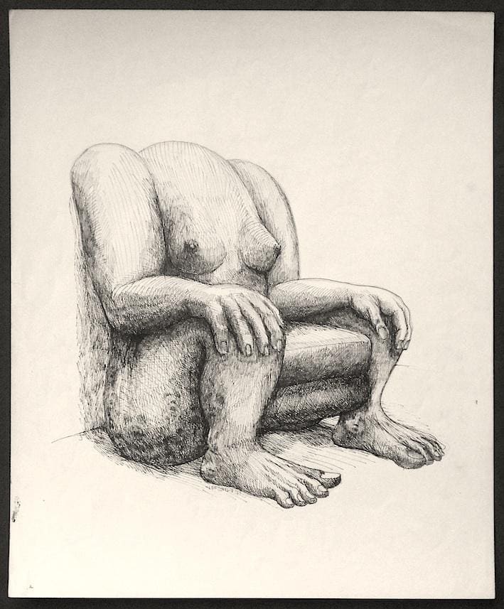 LeeConklin blow up chair by Lee Conklin, Image 1.