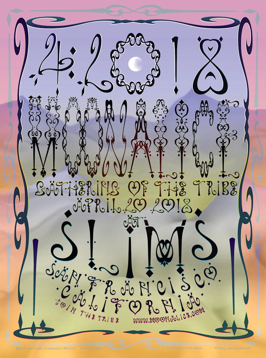Moonalice 4-20 2018 by Lee Conklin, Image 1.